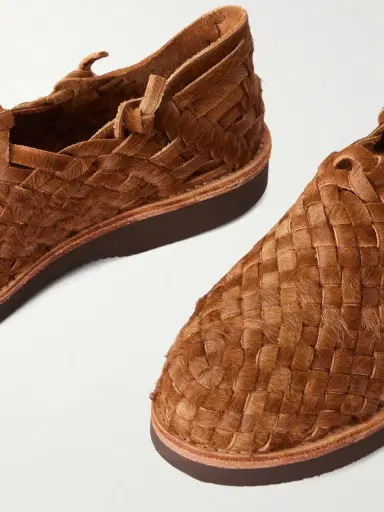 Yuketen Woven Calf Hair Huarache Sandals - Men | Thumbnail 5 Yuketen Woven Calf Hair Huarache Sandals - Men | Thumbnail 5