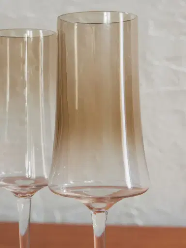Brunello Cucinelli Set of Two Murano Glass Flute Glasses - Men | Thumbnail 3 Brunello Cucinelli Set of Two Murano Glass Flute Glasses - Men | Thumbnail 3