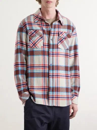 God’s True Cashmere Checked Cashmere Shirt - Men | Thumbnail 3 God’s True Cashmere Checked Cashmere Shirt - Men | Thumbnail 3