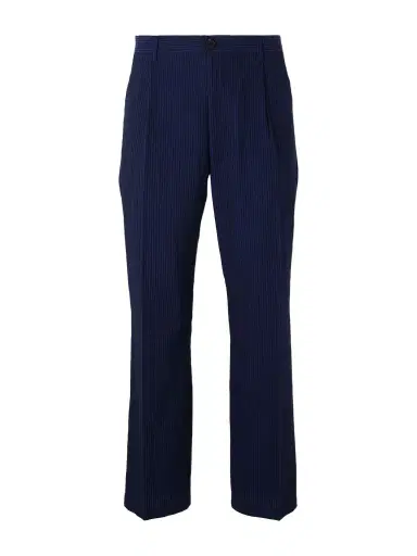 Portuguese Flannel Atlantico Straight-Leg Organic Cotton-Seersucker Trousers - Men | Thumbnail 1 Portuguese Flannel Atlantico Straight-Leg Organic Cotton-Seersucker Trousers - Men | Thumbnail 1