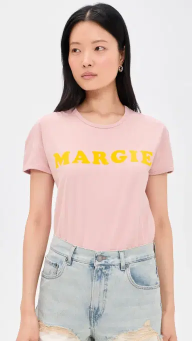 MM6 MAISON MARGIELA Margie T-Shirt Faded Pink | Thumbnail 2 MM6 MAISON MARGIELA Margie T-Shirt Faded Pink | Thumbnail 2