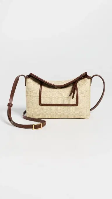 Wandler Penelope Slouch Mini Raffia Bag Beige Raffia One Size | Thumbnail 2 Wandler Penelope Slouch Mini Raffia Bag Beige Raffia One Size | Thumbnail 2