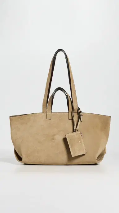 A.P.C. A. P.C. Le Drummer Tote Bag Beige/Brown One Size | Thumbnail 2 A.P.C. A. P.C. Le Drummer Tote Bag Beige/Brown One Size | Thumbnail 2