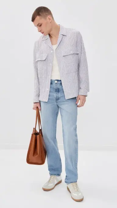 Frame Straight Jeans | Thumbnail 5 Frame Straight Jeans | Thumbnail 5