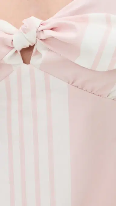 POSSE Rosie trapless Dress Pink tripe | Thumbnail 6 POSSE Rosie trapless Dress Pink tripe | Thumbnail 6