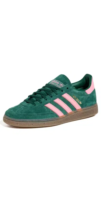 Adidas Handball Spezial Sneakers Collegiate Green/Pink/Gold Met 9 | Thumbnail 1 Adidas Handball Spezial Sneakers Collegiate Green/Pink/Gold Met 9 | Thumbnail 1