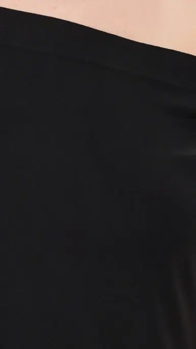 Norma Kamali Drop Shoulder Long Dress Black | Thumbnail 6 Norma Kamali Drop Shoulder Long Dress Black | Thumbnail 6