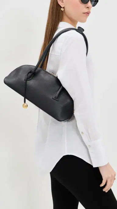 Liffner EW Dome Bag Black Gold Charm One Size | Thumbnail 3 Liffner EW Dome Bag Black Gold Charm One Size | Thumbnail 3