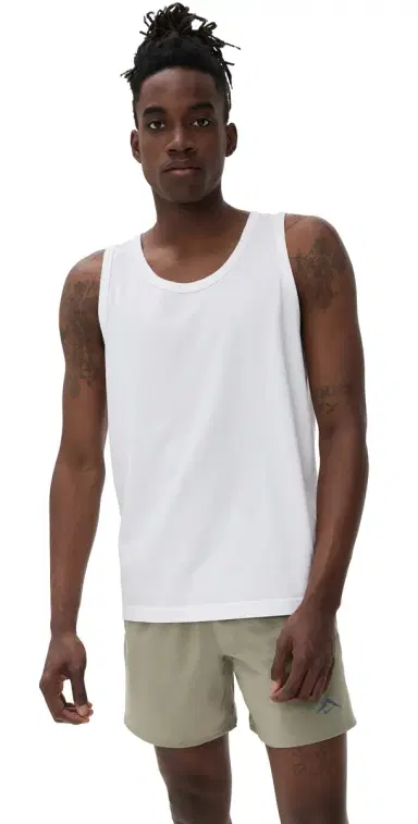 REIGNING CHAMP ightweight Jersey Slim Tank Top White | Thumbnail 1 REIGNING CHAMP ightweight Jersey Slim Tank Top White | Thumbnail 1