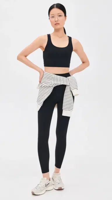 Beyond Yoga Spacedye Twister Cropped Tank Darkest Night | Thumbnail 5 Beyond Yoga Spacedye Twister Cropped Tank Darkest Night | Thumbnail 5