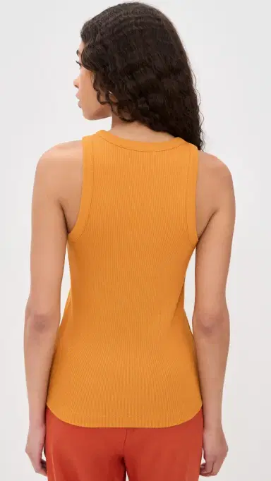 Vince Scoop Neck Tank Clementine M | Thumbnail 3 Vince Scoop Neck Tank Clementine M | Thumbnail 3