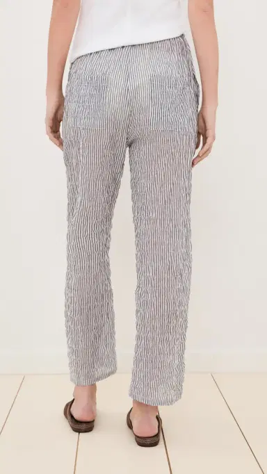 LE BOP x ally K. Goldman Arden Stripe Pants Charcoal/White | Thumbnail 3 LE BOP x ally K. Goldman Arden Stripe Pants Charcoal/White | Thumbnail 3