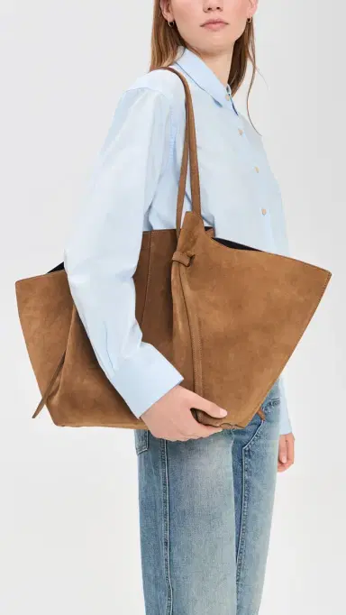 YUZEFI XL Mochi Tote Bag Cognac One Size | Thumbnail 3 YUZEFI XL Mochi Tote Bag Cognac One Size | Thumbnail 3
