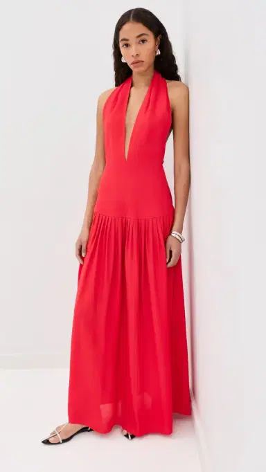 Proenza Schouler Tala Dress Tomato 6 | Thumbnail 2 Proenza Schouler Tala Dress Tomato 6 | Thumbnail 2