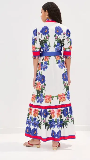 Borgo de Nor Marni Dress Floral Candy P. Ment | Thumbnail 3 Borgo de Nor Marni Dress Floral Candy P. Ment | Thumbnail 3