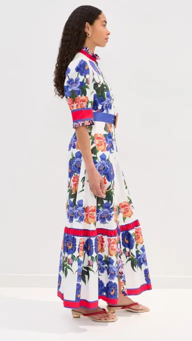 Borgo de Nor Marni Dress Floral Candy P. Ment | Thumbnail 4 Borgo de Nor Marni Dress Floral Candy P. Ment | Thumbnail 4