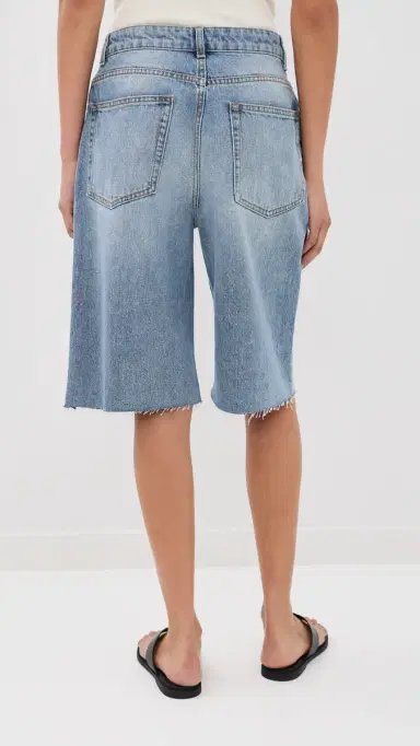 Róhe Baggy Fit Denim Shorts Classic Blue | Thumbnail 3 Róhe Baggy Fit Denim Shorts Classic Blue | Thumbnail 3