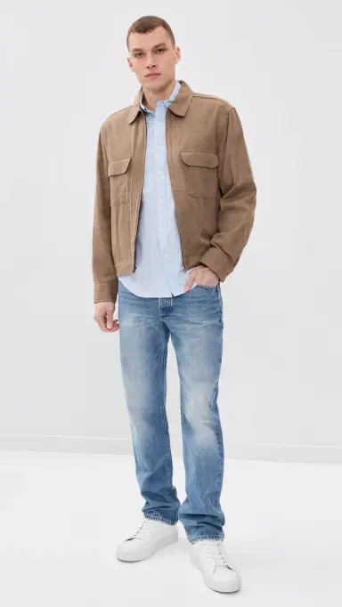 Frame Straight Jeans | Thumbnail 5 Frame Straight Jeans | Thumbnail 5