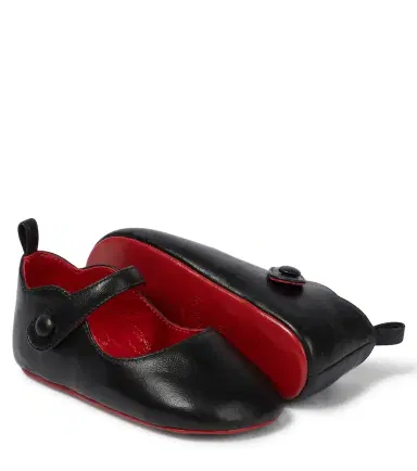 Christian Louboutin Kids Baby Love Chick ballet flats | Thumbnail 2 Christian Louboutin Kids Baby Love Chick ballet flats | Thumbnail 2