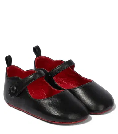 Christian Louboutin Kids Baby Love Chick ballet flats | Thumbnail 1 Christian Louboutin Kids Baby Love Chick ballet flats | Thumbnail 1