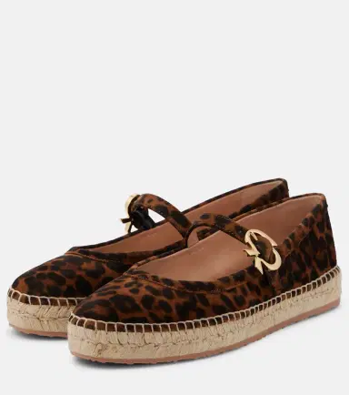 Gianvito Rossi Elda leopard-print suede espadrilles | Thumbnail 2 Gianvito Rossi Elda leopard-print suede espadrilles | Thumbnail 2