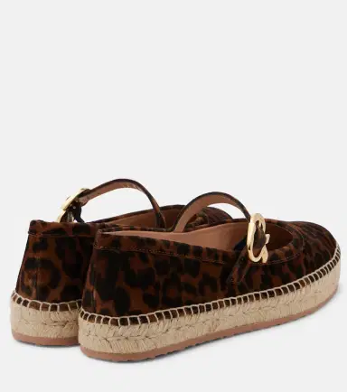 Gianvito Rossi Elda leopard-print suede espadrilles | Thumbnail 4 Gianvito Rossi Elda leopard-print suede espadrilles | Thumbnail 4