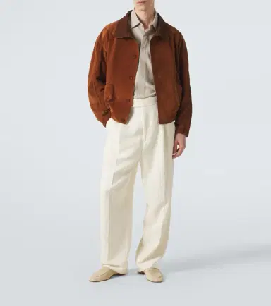 Zegna Suede bomber jacket | Thumbnail 4 Zegna Suede bomber jacket | Thumbnail 4