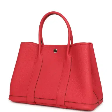 HERMÈS Hermes Garden Party 30 Bougainvillea Negonda Palladium Hardware | Thumbnail 5 HERMÈS Hermes Garden Party 30 Bougainvillea Negonda Palladium Hardware | Thumbnail 5