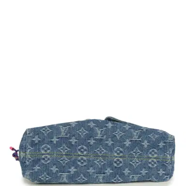 Louis Vuitton Louis Vuitton Baggy NM Blue Denim Monogram Gold Hardware | Thumbnail 6 Louis Vuitton Louis Vuitton Baggy NM Blue Denim Monogram Gold Hardware | Thumbnail 6