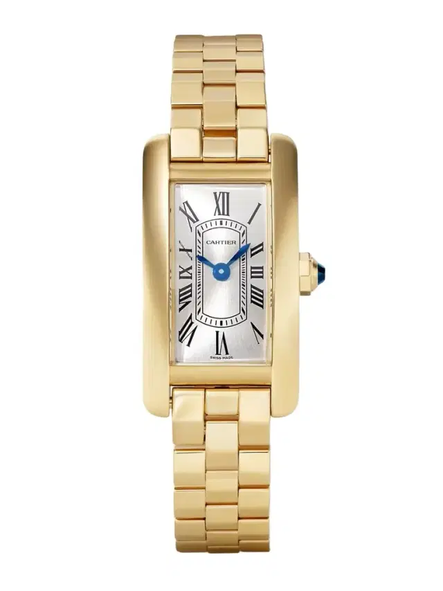 Tank Américaine 35.4mm Small 18-karat Gold Watch Tank Américaine 35.4mm Small 18-karat Gold Watch