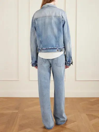 Maison Margiela Distressed Denim Jacket | Thumbnail 4 Maison Margiela Distressed Denim Jacket | Thumbnail 4