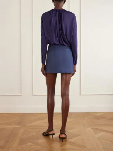 Courrèges Cut-out Jersey Bodysuit | Thumbnail 4 Courrèges Cut-out Jersey Bodysuit | Thumbnail 4