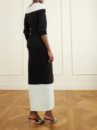 The Attico Jersey Maxi Dress | Thumbnail 3 The Attico Jersey Maxi Dress | Thumbnail 3