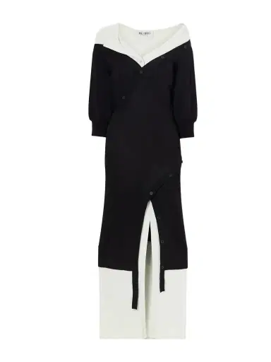 The Attico Jersey Maxi Dress | Thumbnail 1 The Attico Jersey Maxi Dress | Thumbnail 1