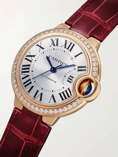 Cartier Ballon Bleu De Automatic 18-karat Rose Gold Diamond Watch | Thumbnail 3 Cartier Ballon Bleu De Automatic 18-karat Rose Gold Diamond Watch | Thumbnail 3