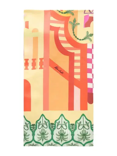 Cristiano Marcheli Giulia Printed Silk-twill Scarf | Thumbnail 1 Cristiano Marcheli Giulia Printed Silk-twill Scarf | Thumbnail 1