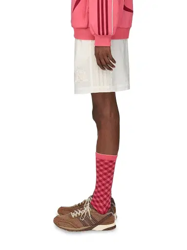 adidas Men's x Wales Bonner Nylon Football Shorts - Off White | Thumbnail 6 adidas Men's x Wales Bonner Nylon Football Shorts - Off White | Thumbnail 6