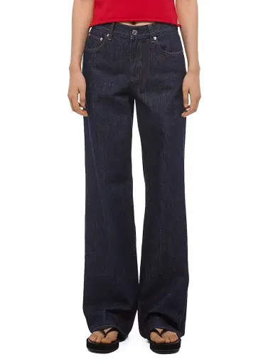 Helmut Lang Women's Wardrobe 5-Pocket Style Jeans - Rinsed Indigo - Size 32 | Thumbnail 3 Helmut Lang Women's Wardrobe 5-Pocket Style Jeans - Rinsed Indigo - Size 32 | Thumbnail 3