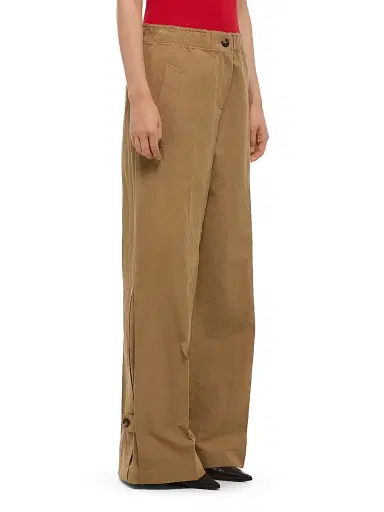 Helmut Lang Women's Trench Cotton-Linen Pull-On Trousers | Thumbnail 4 Helmut Lang Women's Trench Cotton-Linen Pull-On Trousers | Thumbnail 4