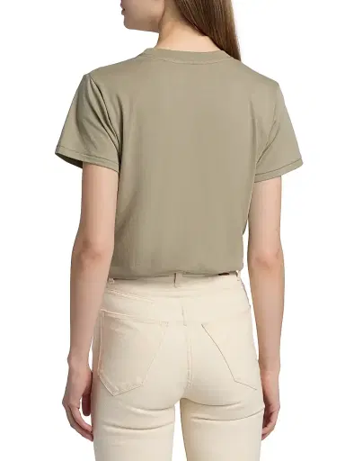 Jamie Haller Women's The Pocket Cotton-Blend T-Shirt - French Grey | Thumbnail 5 Jamie Haller Women's The Pocket Cotton-Blend T-Shirt - French Grey | Thumbnail 5
