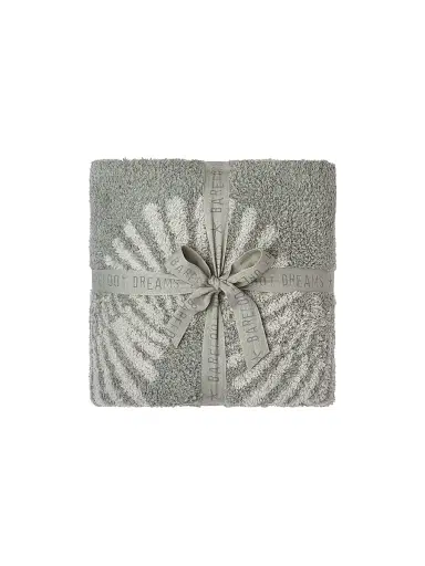 Barefoot Dreams CozyChic Spiral Seashell Throw Blanket | Thumbnail 1 Barefoot Dreams CozyChic Spiral Seashell Throw Blanket | Thumbnail 1