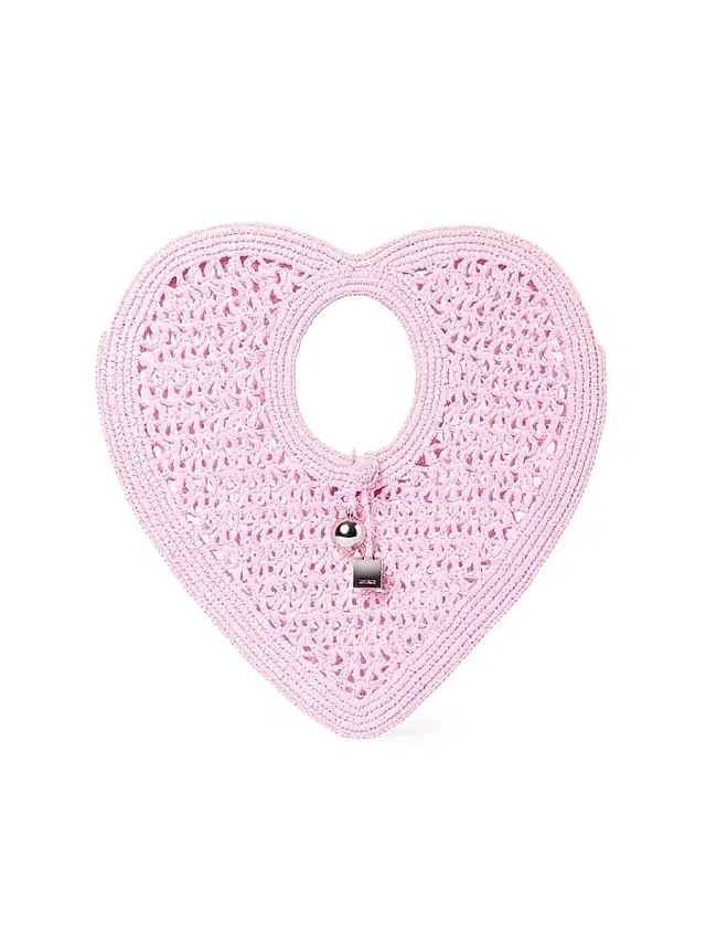 Women's Le Spiaggia Coeur Raffia Top Handle Bag Women's Le Spiaggia Coeur Raffia Top Handle Bag