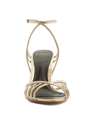 Alexandre Birman Women's Solene 85MM Leather Sandals - Golden - Size 11 | Thumbnail 7 Alexandre Birman Women's Solene 85MM Leather Sandals - Golden - Size 11 | Thumbnail 7
