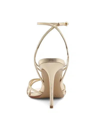 Alexandre Birman Women's Solene 85MM Leather Sandals - Golden - Size 11 | Thumbnail 9 Alexandre Birman Women's Solene 85MM Leather Sandals - Golden - Size 11 | Thumbnail 9