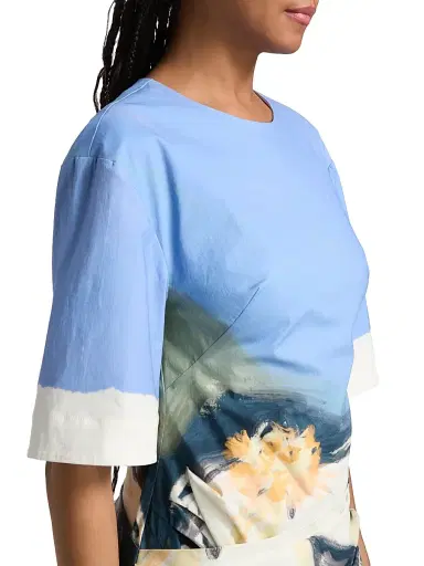 Significant Other Women's Beaux Garden Print Draped Minidress - Posy Impression - Size 12 | Thumbnail 6 Significant Other Women's Beaux Garden Print Draped Minidress - Posy Impression - Size 12 | Thumbnail 6