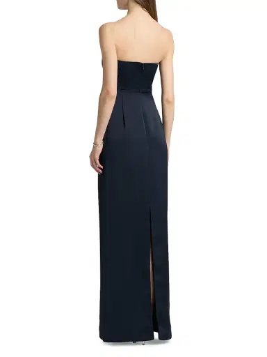 Ramy Brook Women's Raquel Strapless V-Neck Column Gown - Navy | Thumbnail 5 Ramy Brook Women's Raquel Strapless V-Neck Column Gown - Navy | Thumbnail 5