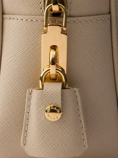Prada Women's Saffiano Leather Top-Handle Bag - Beige Khaki | Thumbnail 6 Prada Women's Saffiano Leather Top-Handle Bag - Beige Khaki | Thumbnail 6