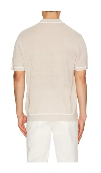 Onia Linen Johnny Collar Polo | Thumbnail 6 Onia Linen Johnny Collar Polo | Thumbnail 6
