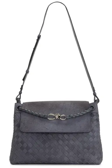 Bottega Veneta Borsa Intrecciato 15 Melange Denim Sue Ave | Thumbnail 6 Bottega Veneta Borsa Intrecciato 15 Melange Denim Sue Ave | Thumbnail 6