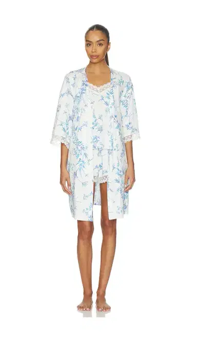 Flora Nikrooz Willa Wrap And Cami Short Set | Thumbnail 1 Flora Nikrooz Willa Wrap And Cami Short Set | Thumbnail 1